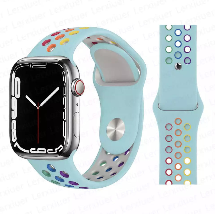 Signature Nike Apple Watch Silicone Sport Bands with Breathable Linings- for Selected Apple Watch 40mm Size - Super Savings Technologies Co.,LTD Signature Nike Apple Watch Silicone Sport Bands with Breathable Linings- for Selected Apple Watch 40mm Size - Super Savings Technologies Co.,LTD